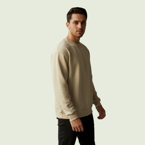 Men’s Skin-Color Sweatshirt | Soft, Cozy & Everyday Winter Wear