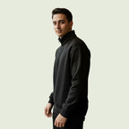 Men’s Premium Winter High-Neck Fleece Sweatshirt | Warm & Comfortable Casual Wear