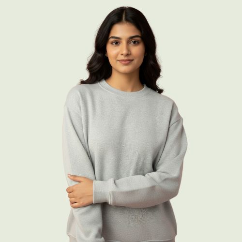 Premium Gray Unisex Sweatshirt – Soft, Stylish & All-Season Comfort