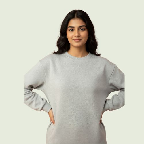 Premium Gray Unisex Sweatshirt – Soft, Stylish & All-Season Comfort