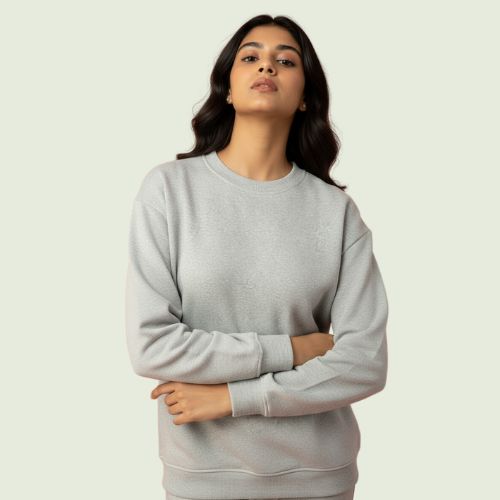 Premium Gray Unisex Sweatshirt – Soft, Stylish & All-Season Comfort