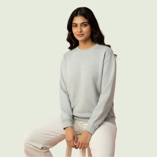 Premium Gray Unisex Sweatshirt – Soft, Stylish & All-Season Comfort