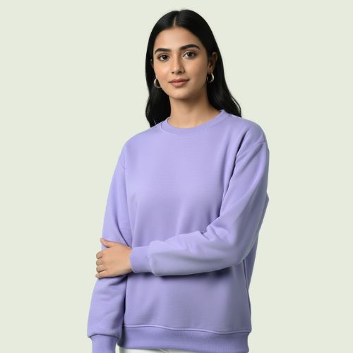 Premium Lavender Unisex Sweatshirt – Soft, Stylish & All-Season Comfort