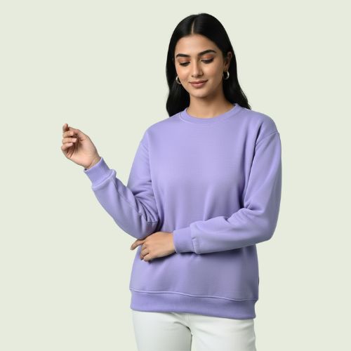 Premium Lavender Unisex Sweatshirt – Soft, Stylish & All-Season Comfort