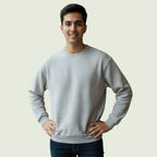 Men’s Premium Round-Neck Sweatshirt | Soft, Warm & Everyday Casual Wear