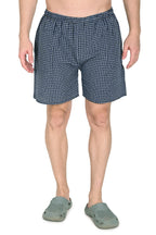 Truness Men’s Premium Check Hap Blue Boxer Shorts