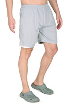 Men’s Grey Dri-Fit Active Shorts – Soft, Stretchable & Quick-Dry Comfort