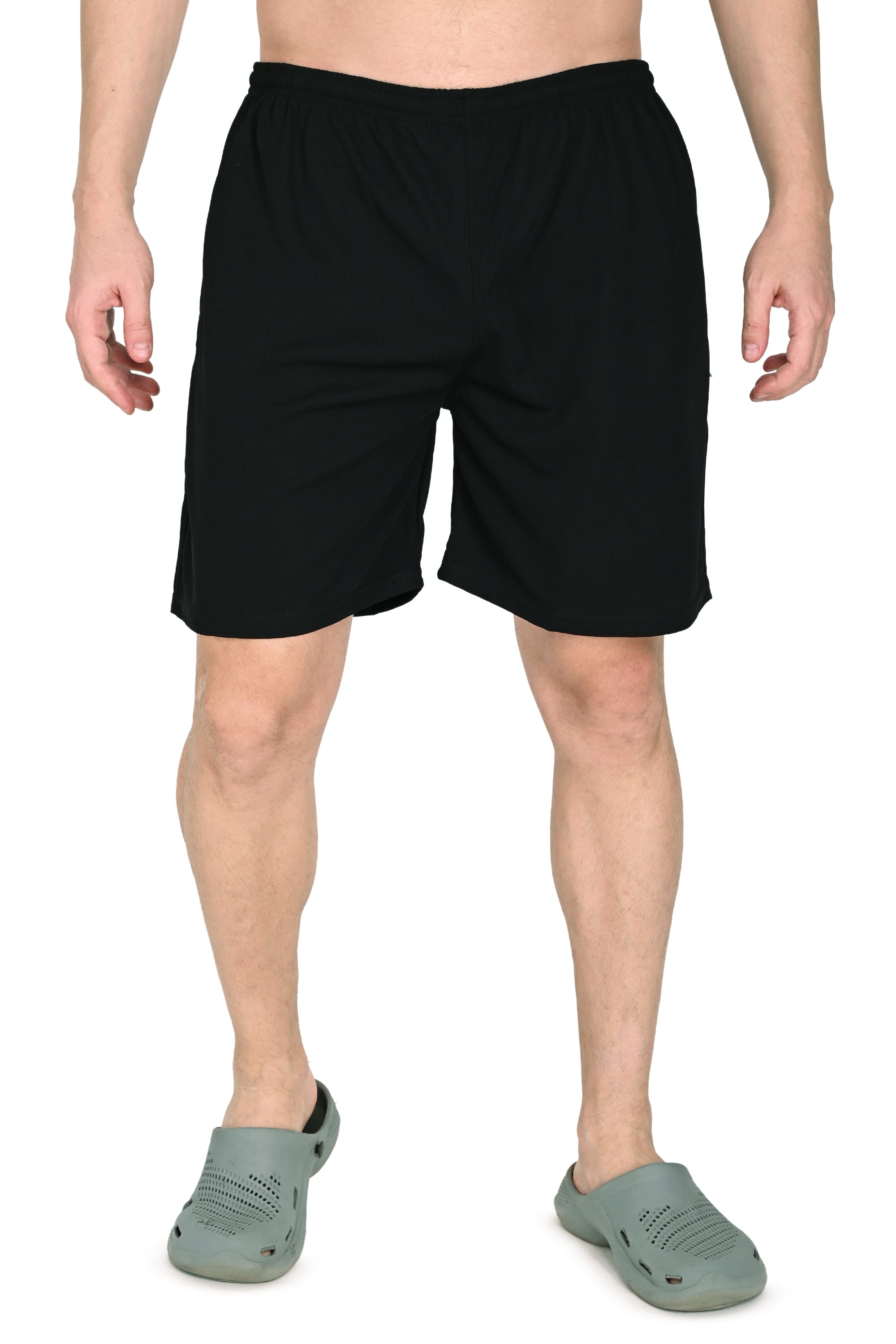 Men’s Premium Dri-Fit Hap Black Boxer Shorts | Ultra-Comfort, Quick Dry & Stretch Fit