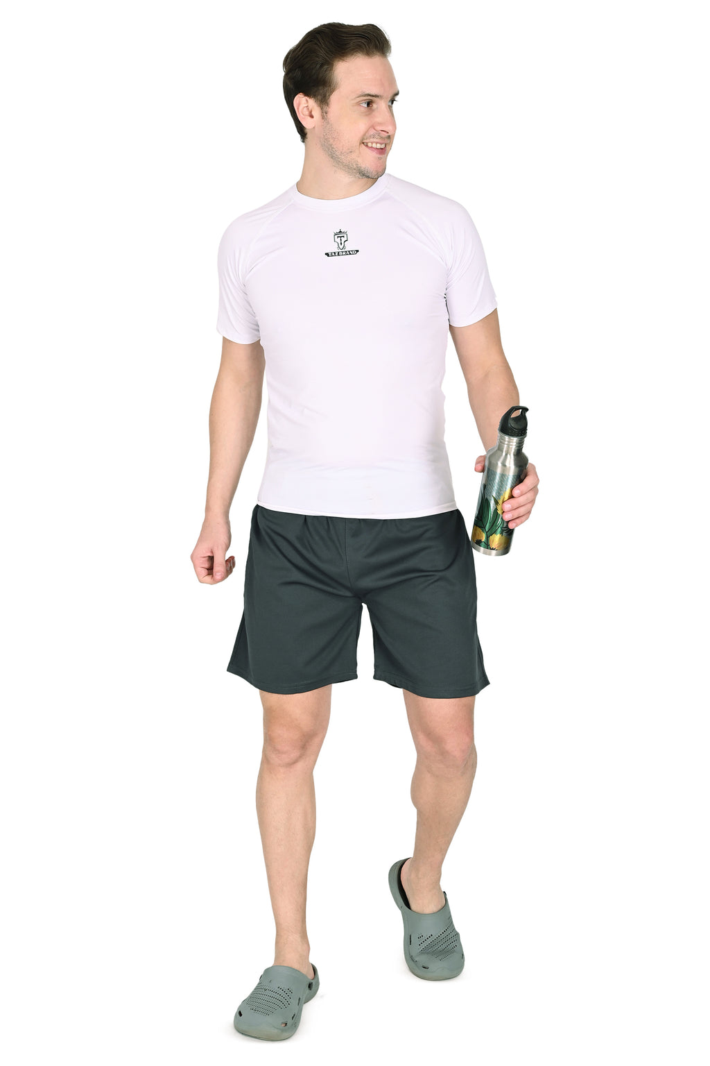 Men’s Dri-Fit Hap Shorts Combo (Black, Blue & Dark Grey) | Quick-Dry, Stretchable & Premium Activewear