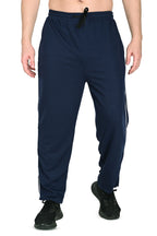 Men’s Blue Athletic Jogger Pants with Pockets